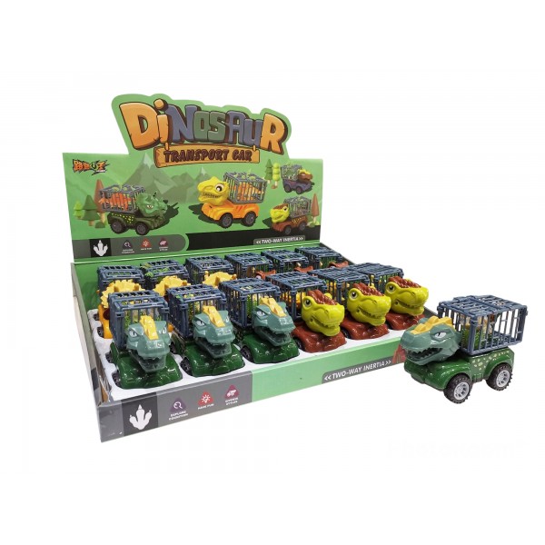 ΠΑΙΧΝΙΔΙ ΜΕΤΑΦΟΡΙΚΟ DINOSAUR TRANSPOT CAR 8.5X13CM 1251-09